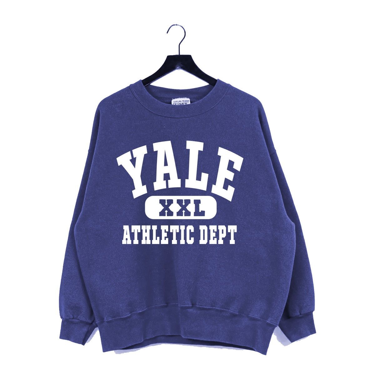 Vintage Vtg 90s Yale University Athletic Dept crewneck sweatshirt Size US XL / EU 56 / 4 - 3 Thumbnail