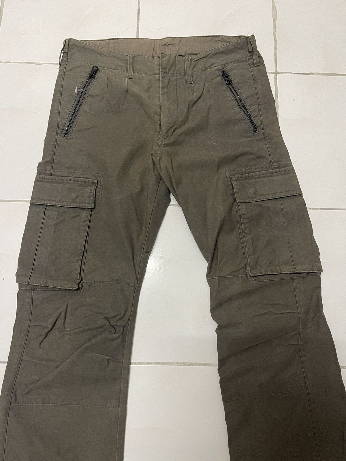 BEAUTY&YOUTH 🚨SALE 🔥VINTAGE CARGO PANTS UTILITY POCKETS BEAUTY & YOUTH Size US 33 - 2 Thumbnail