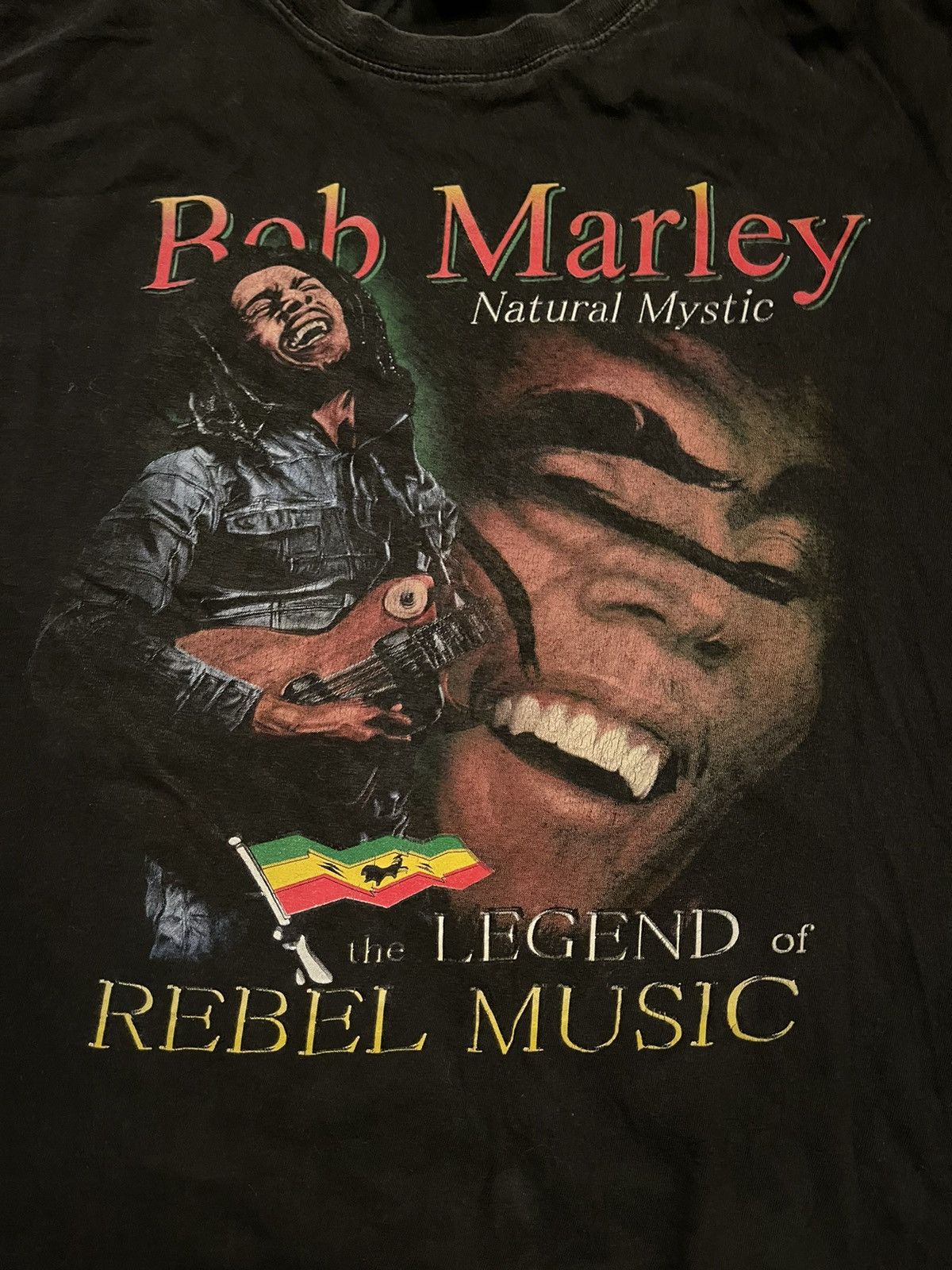 Band Tees × Bob Marley × Vintage Bob Marley 90s vintage printed t-shirt Size US L / EU 52-54 / 3 - 2 Thumbnail