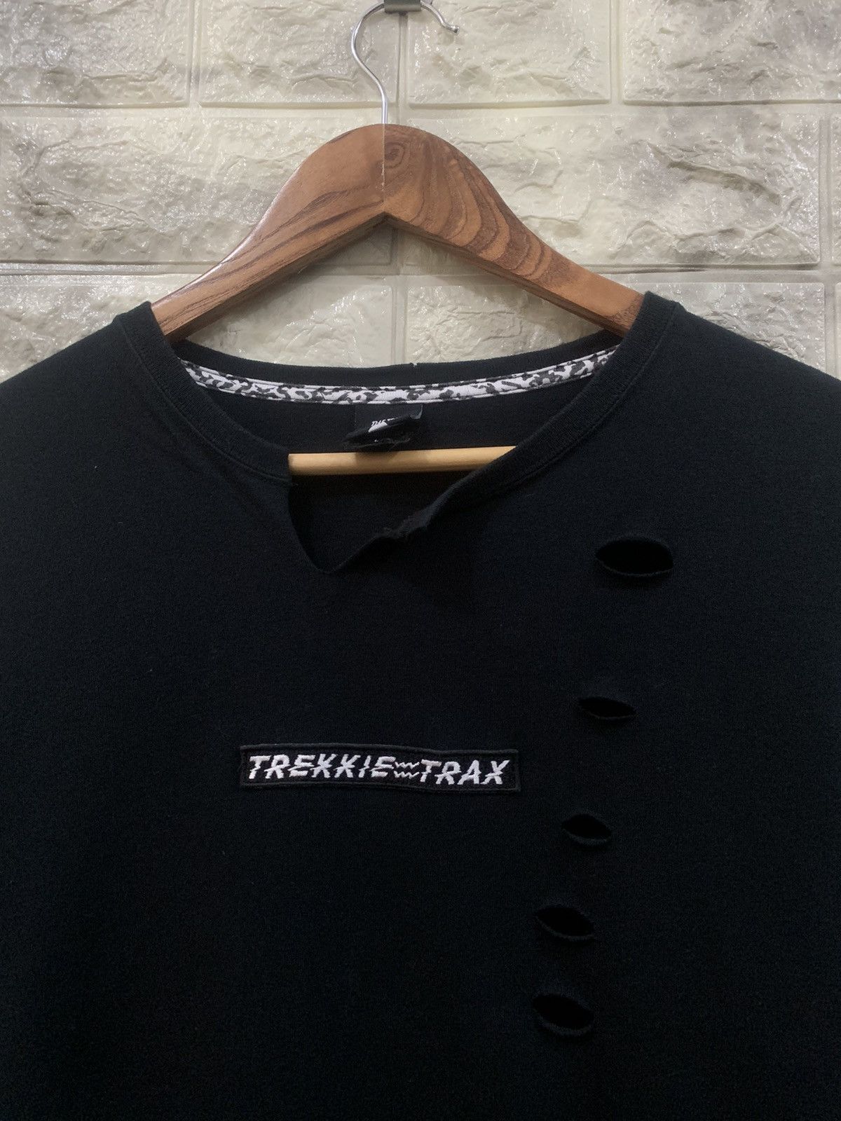 Japanese Brand × Vintage The Test streetwear distress shirt Size US L / EU 52-54 / 3 - 6 Thumbnail