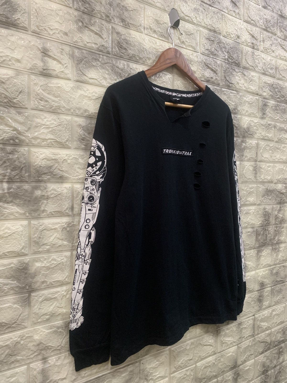 Japanese Brand × Vintage The Test streetwear distress shirt Size US L / EU 52-54 / 3 - 3 Thumbnail
