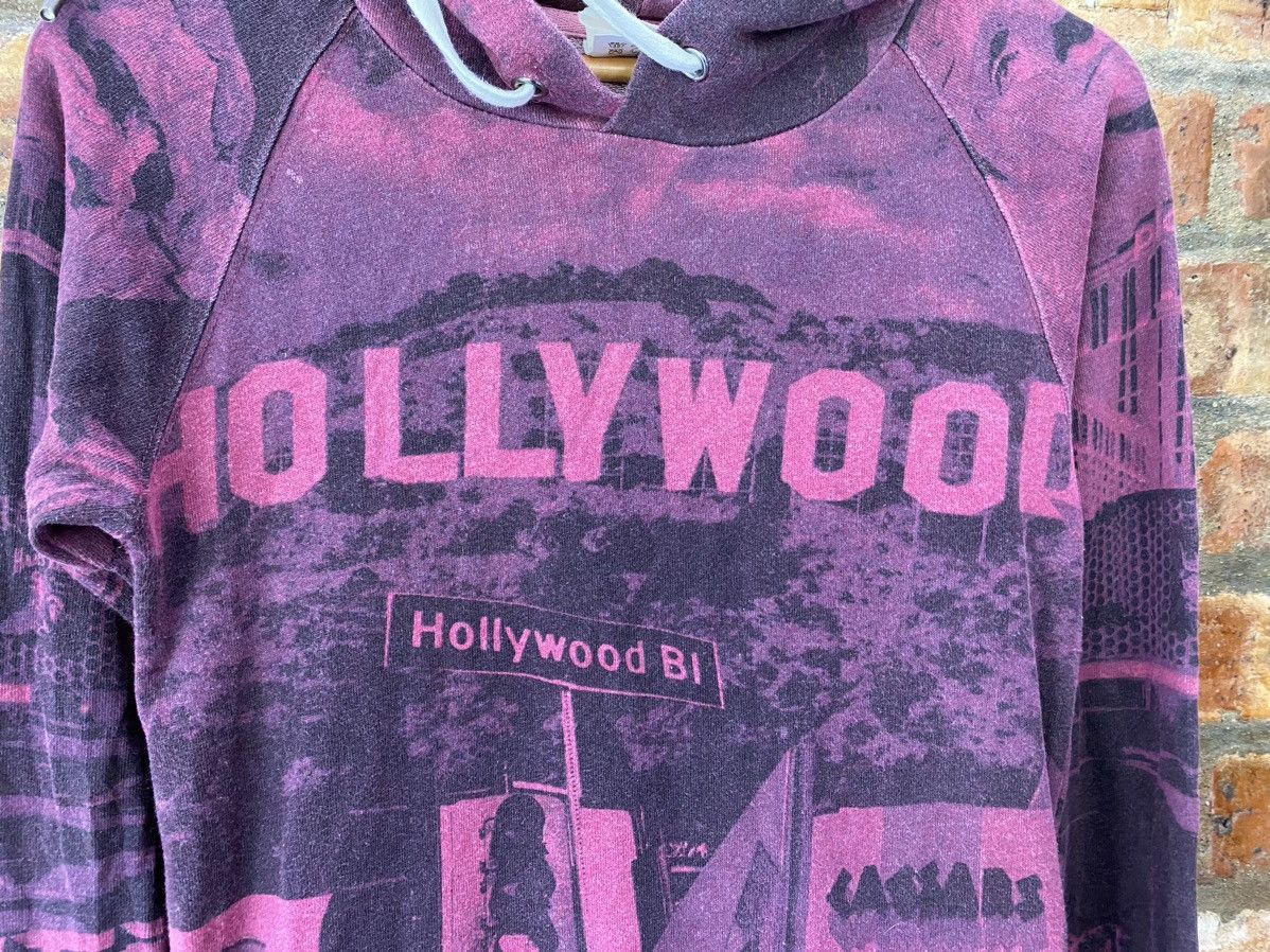 Japanese Brand Vtg LiL Almod Japan Hollywood all over print hoodie Size S / US 4 / IT 40 - 6 Thumbnail