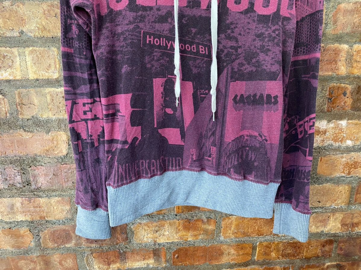 Japanese Brand Vtg LiL Almod Japan Hollywood all over print hoodie Size S / US 4 / IT 40 - 5 Thumbnail