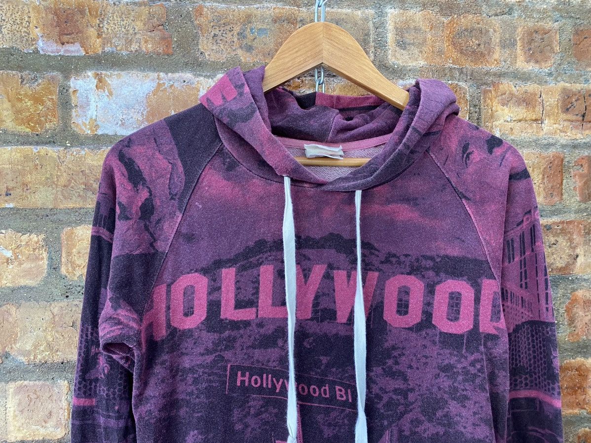 Japanese Brand Vtg LiL Almod Japan Hollywood all over print hoodie Size S / US 4 / IT 40 - 4 Thumbnail
