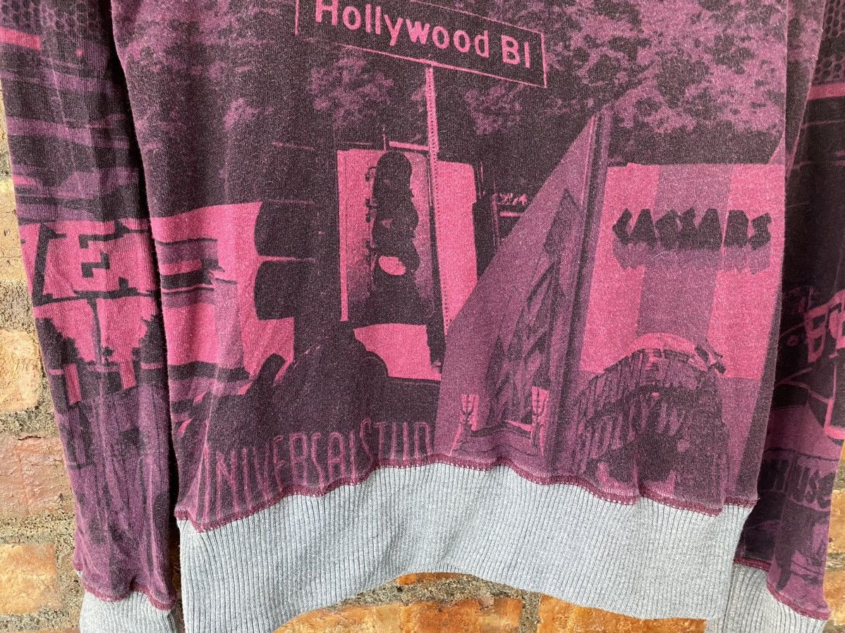 Japanese Brand Vtg LiL Almod Japan Hollywood all over print hoodie Size S / US 4 / IT 40 - 7 Thumbnail
