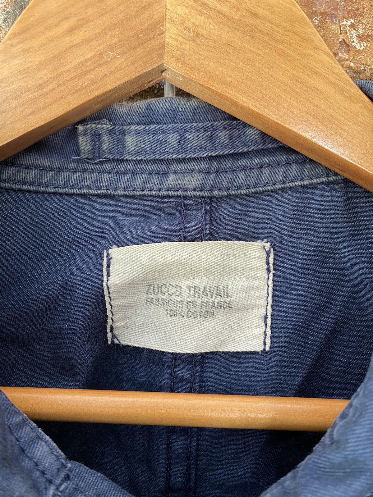 CABANE de ZUCCa 2003 Zucca By Issey miyake military S curve zip Size US M / EU 48-50 / 2 - 11 Thumbnail