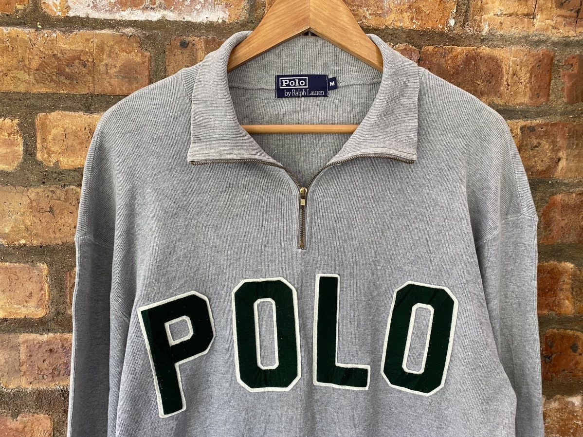 Polo Ralph Lauren 90s iconic POLO spell out knit Size US L / EU 52-54 / 3 - 4 Thumbnail
