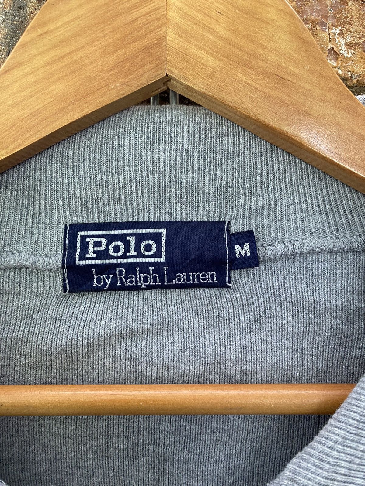 Polo Ralph Lauren 90s iconic POLO spell out knit Size US L / EU 52-54 / 3 - 9 Thumbnail