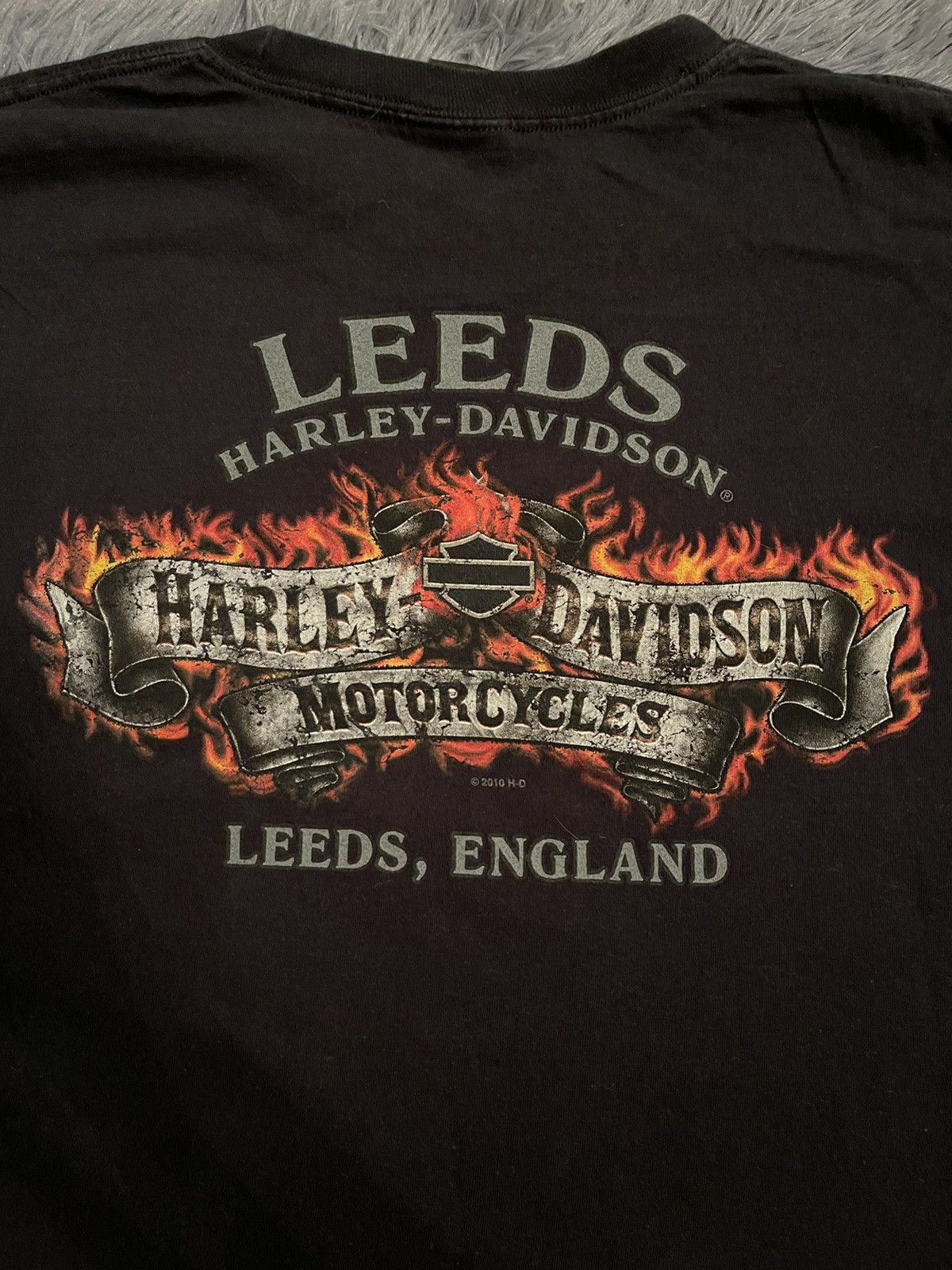 Harley Davidson × Vintage Harley Davidson 2012 vintage pocket t-shirt Size US XL / EU 56 / 4 - 3 Thumbnail