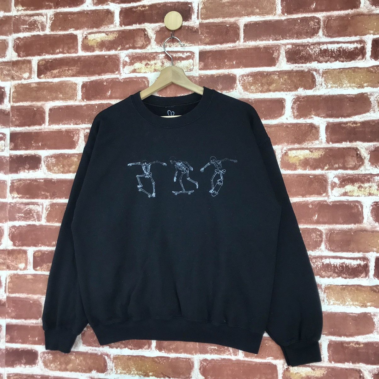Other Bone Skateboard Sweatshirt Crewneck Size US M / EU 48-50 / 2 - 2 Thumbnail
