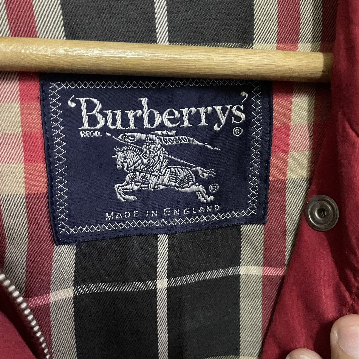 Burberry × Burberry Prorsum × Vintage 💥 BURBERRYS ENGLAND HOODIE PARKA JACKET Size US L / EU 52-54 / 3 - 12 Thumbnail