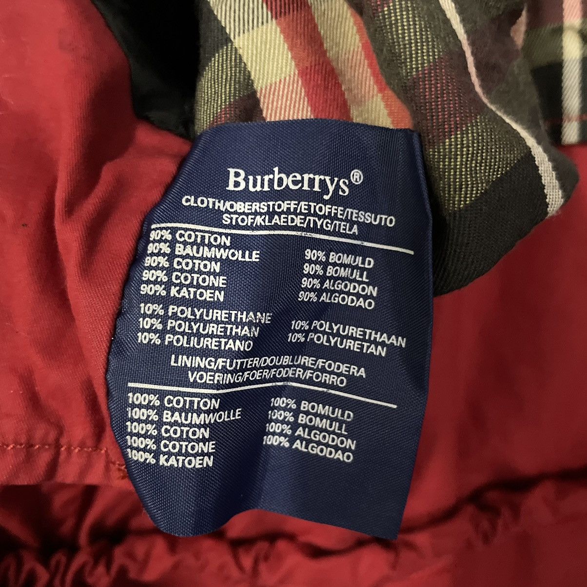 Burberry × Burberry Prorsum × Vintage 💥 BURBERRYS ENGLAND HOODIE PARKA JACKET Size US L / EU 52-54 / 3 - 13 Thumbnail