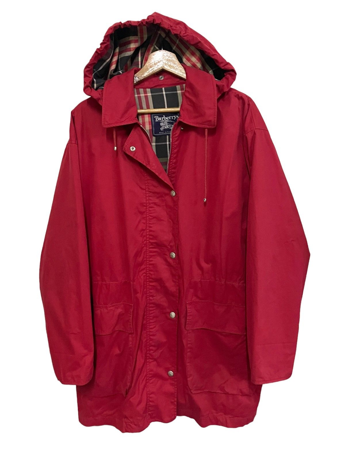 Burberry × Burberry Prorsum × Vintage 💥 BURBERRYS ENGLAND HOODIE PARKA JACKET Size US L / EU 52-54 / 3 - 2 Thumbnail