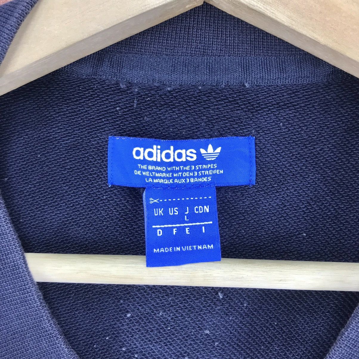 Adidas Big Logo Short Sleeve Sweatshirt