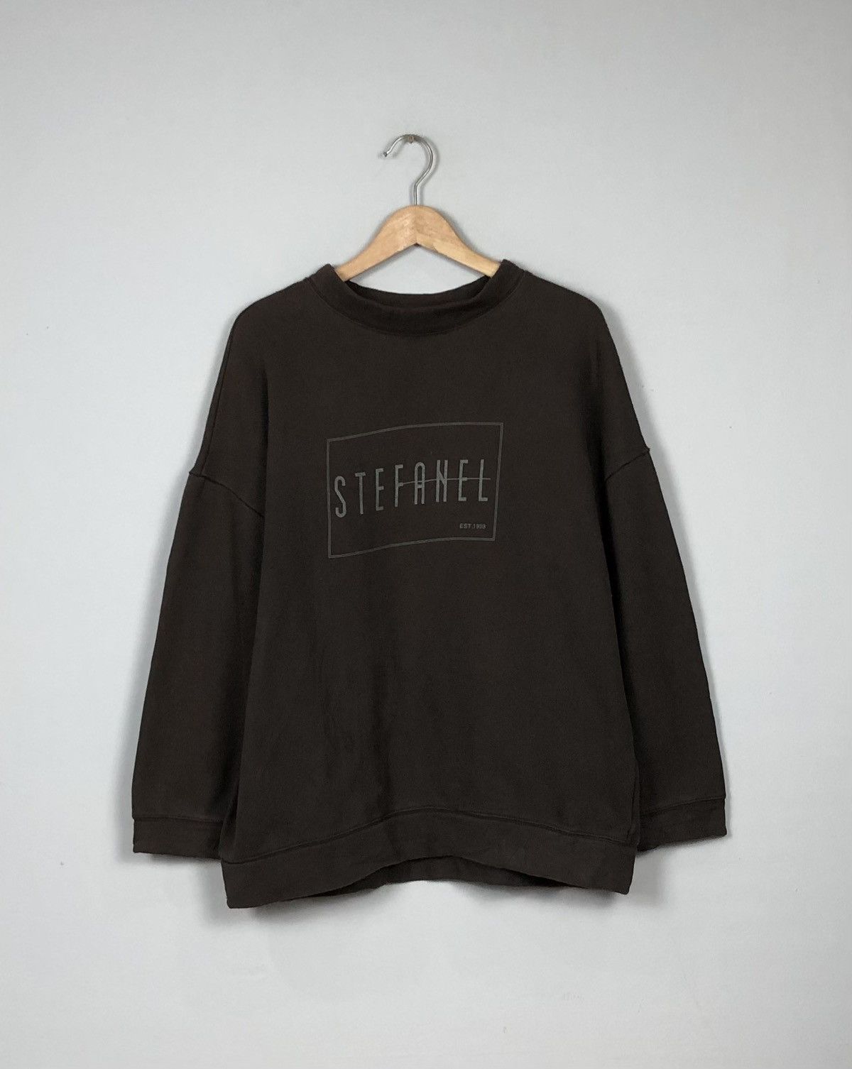 Other × Vintage Stefanel Pull Over Sweatshirt Size US M / EU 48-50 / 2 - 1 Thumbnail