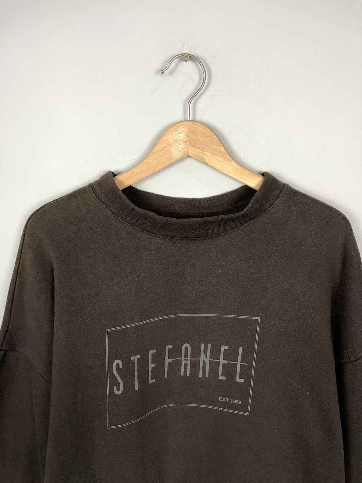 Other × Vintage Stefanel Pull Over Sweatshirt Size US M / EU 48-50 / 2 - 2 Thumbnail