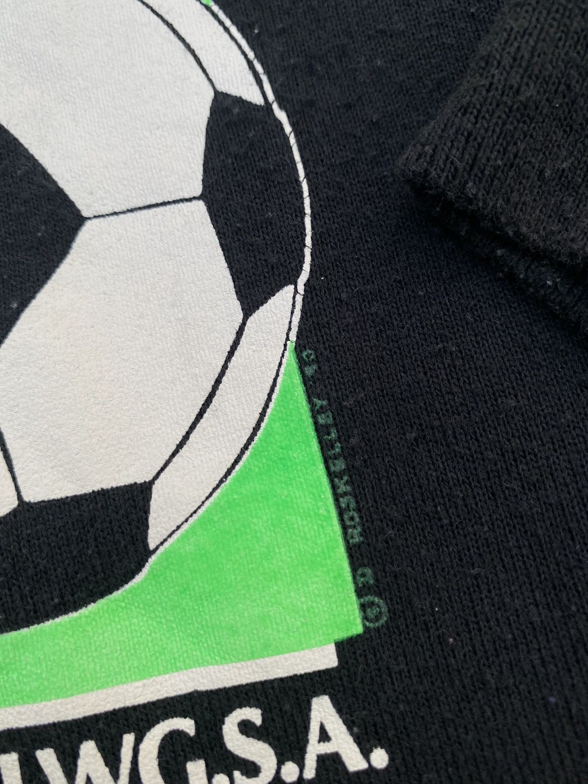 Russell Athletic × Vintage VTG SOCCER Russell Athletic Hoodie Size US M / EU 48-50 / 2 - 8 Thumbnail