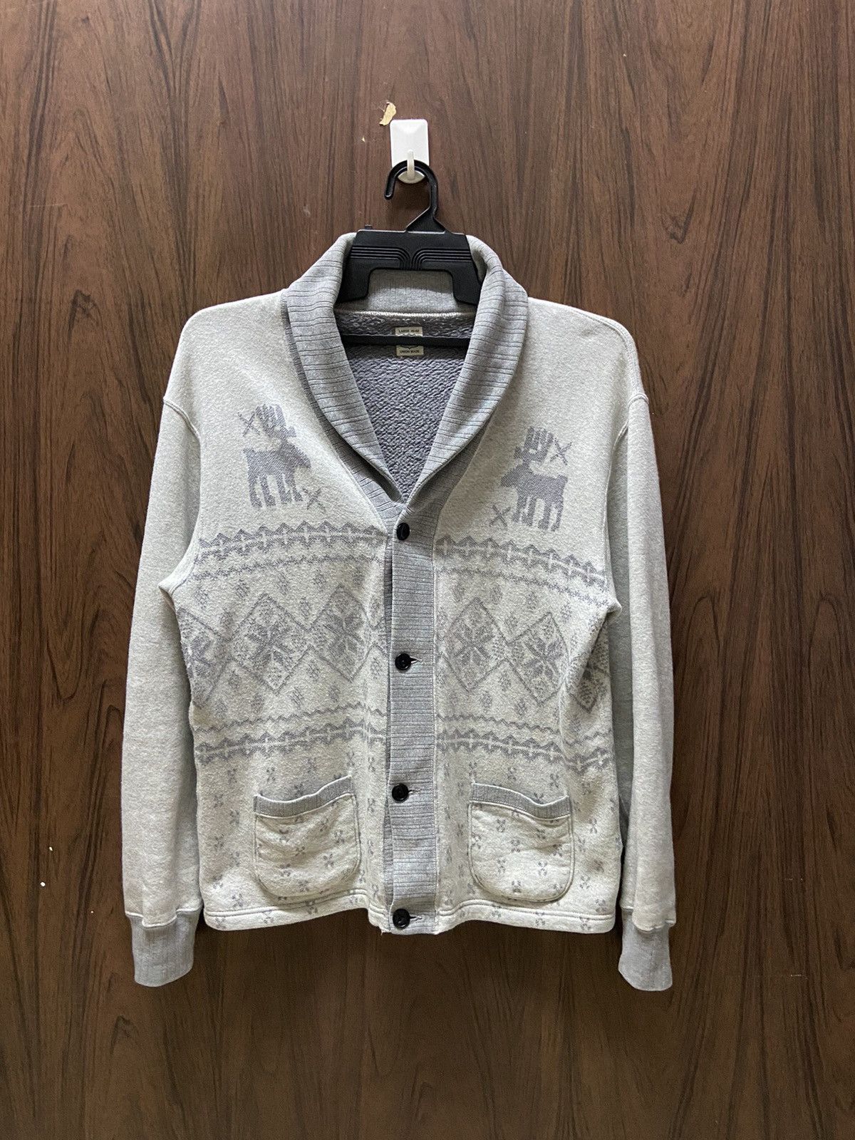 The Flat Head Vintage The Flat Head sweatshirt cardigan art design Size US L / EU 52-54 / 3 - 1 Thumbnail