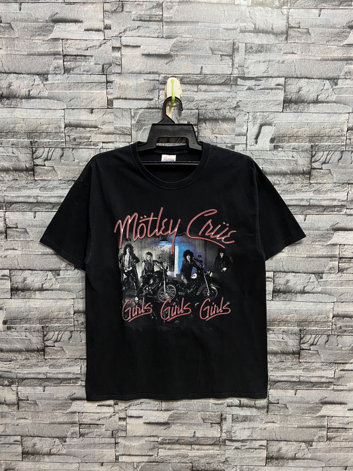 Band Tees Vintage Motley Crue t shirt line up Girls Girls Girls Size US L / EU 52-54 / 3 - 1 Thumbnail