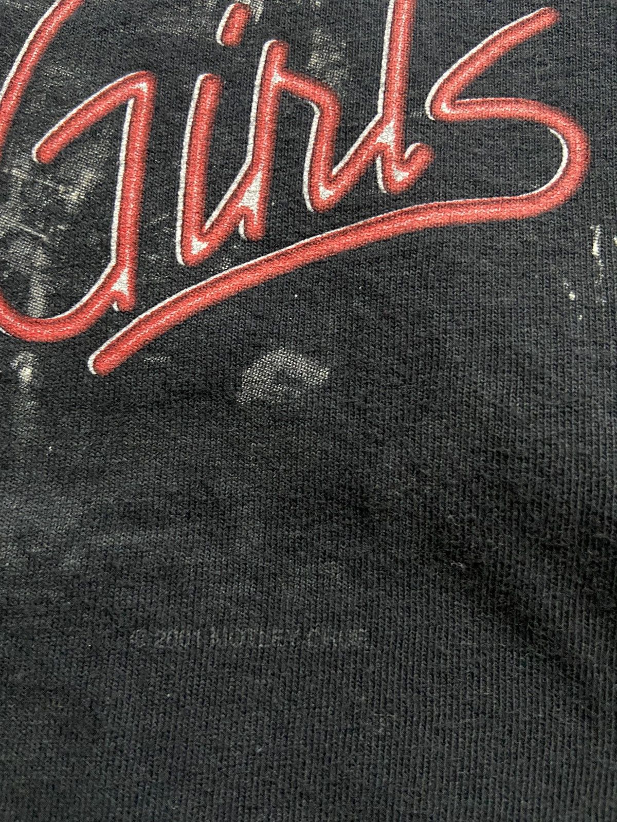 Band Tees Vintage Motley Crue t shirt line up Girls Girls Girls Size US L / EU 52-54 / 3 - 4 Thumbnail