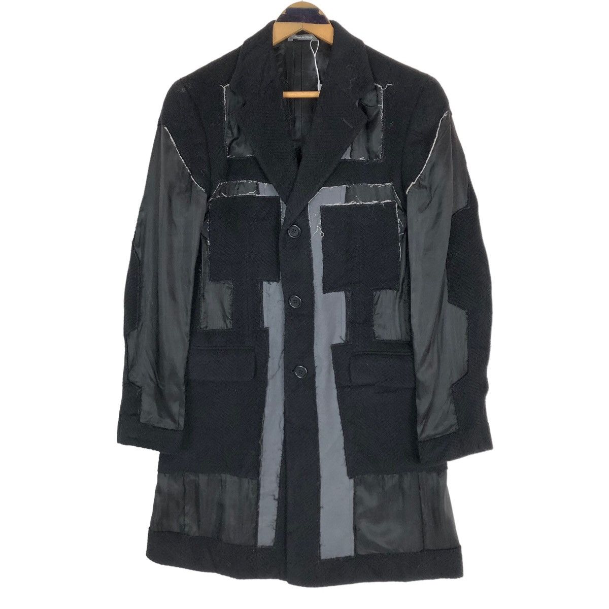 Giuliano Fujiwara Vintage Giuliano Fujiwara Deconstructed Wool Long Coat Size US S / EU 44-46 / 1 - 2 Thumbnail
