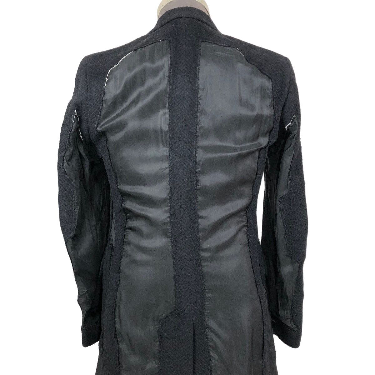 Giuliano Fujiwara Vintage Giuliano Fujiwara Deconstructed Wool Long Coat Size US S / EU 44-46 / 1 - 21 Thumbnail