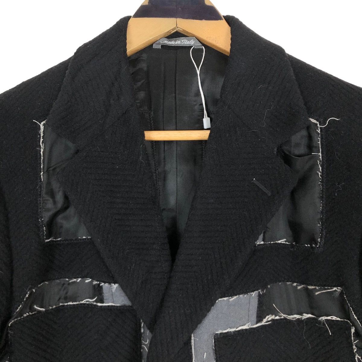 Giuliano Fujiwara Vintage Giuliano Fujiwara Deconstructed Wool Long Coat Size US S / EU 44-46 / 1 - 8 Thumbnail