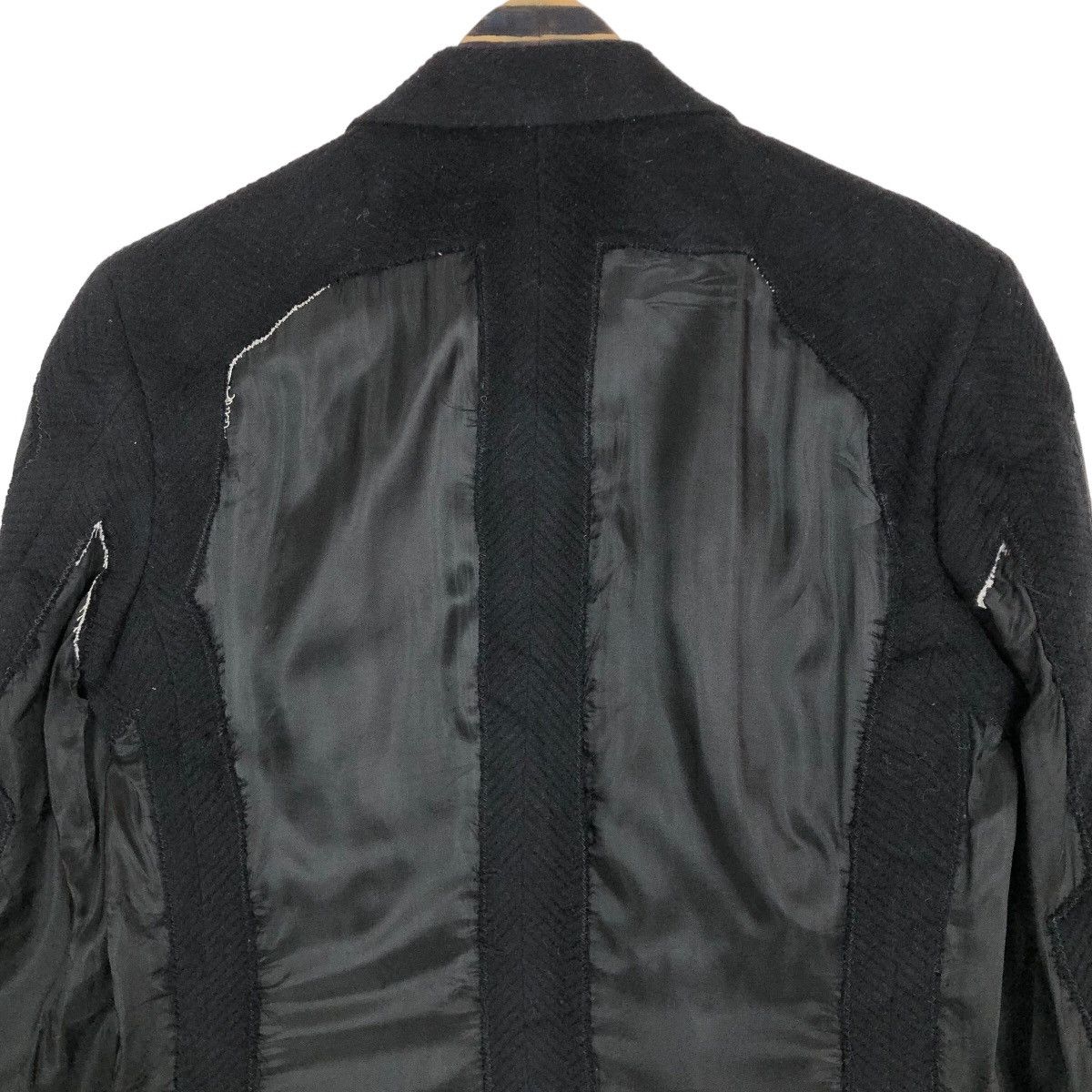 Giuliano Fujiwara Vintage Giuliano Fujiwara Deconstructed Wool Long Coat Size US S / EU 44-46 / 1 - 17 Thumbnail