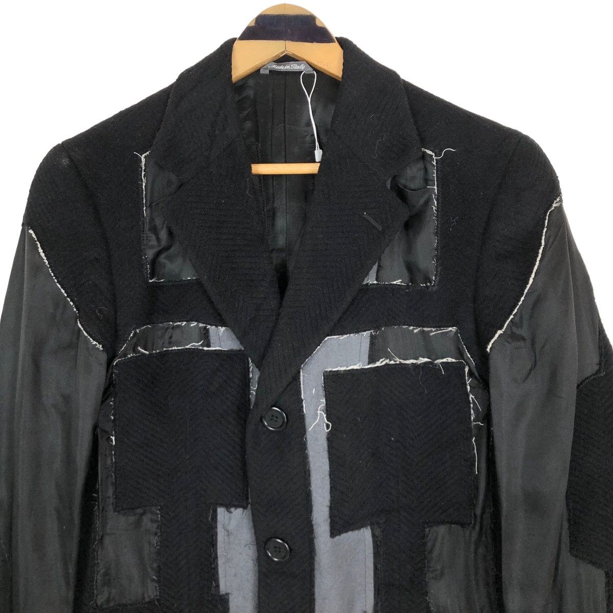 Giuliano Fujiwara Vintage Giuliano Fujiwara Deconstructed Wool Long Coat Size US S / EU 44-46 / 1 - 4 Thumbnail