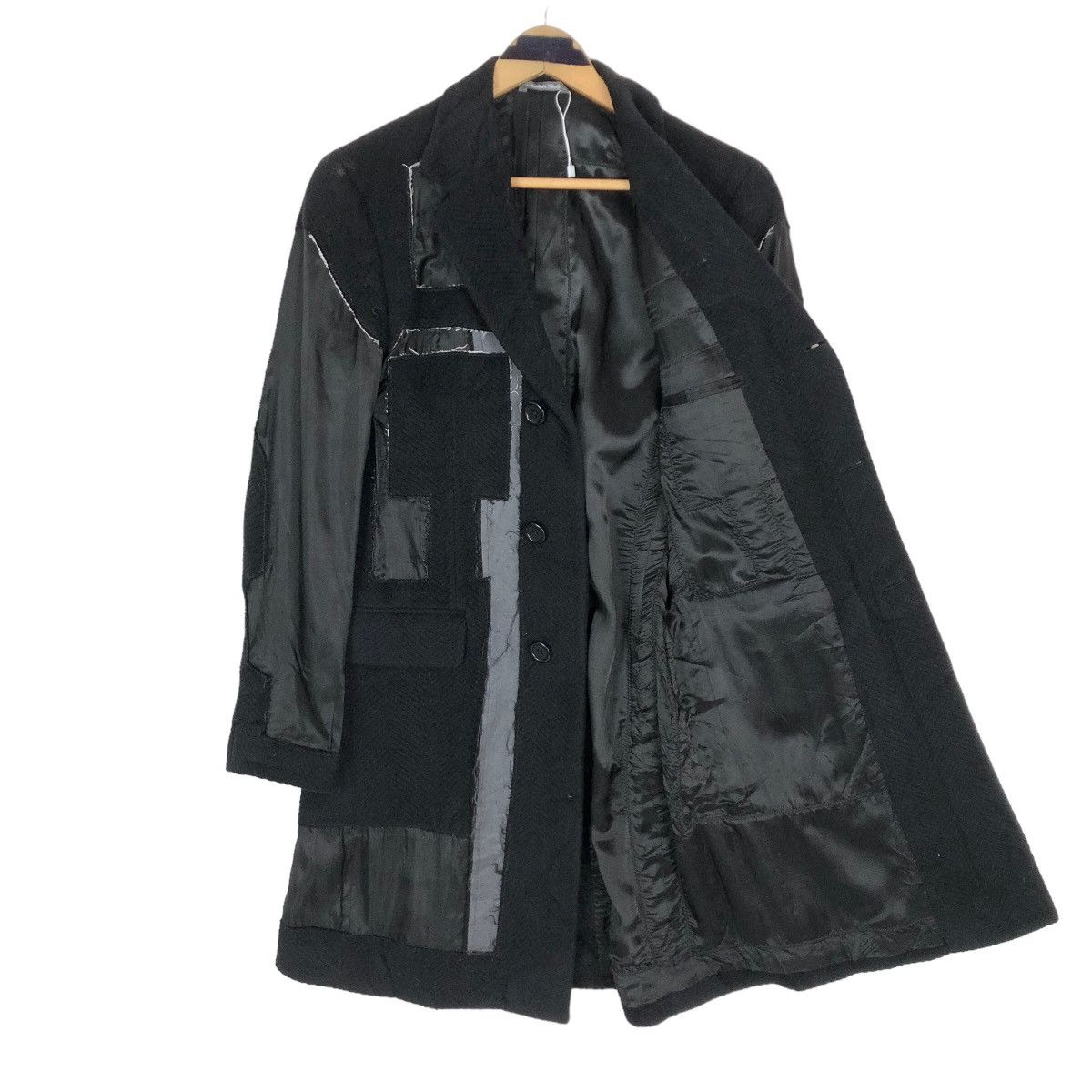 Giuliano Fujiwara Vintage Giuliano Fujiwara Deconstructed Wool Long Coat Size US S / EU 44-46 / 1 - 9 Thumbnail