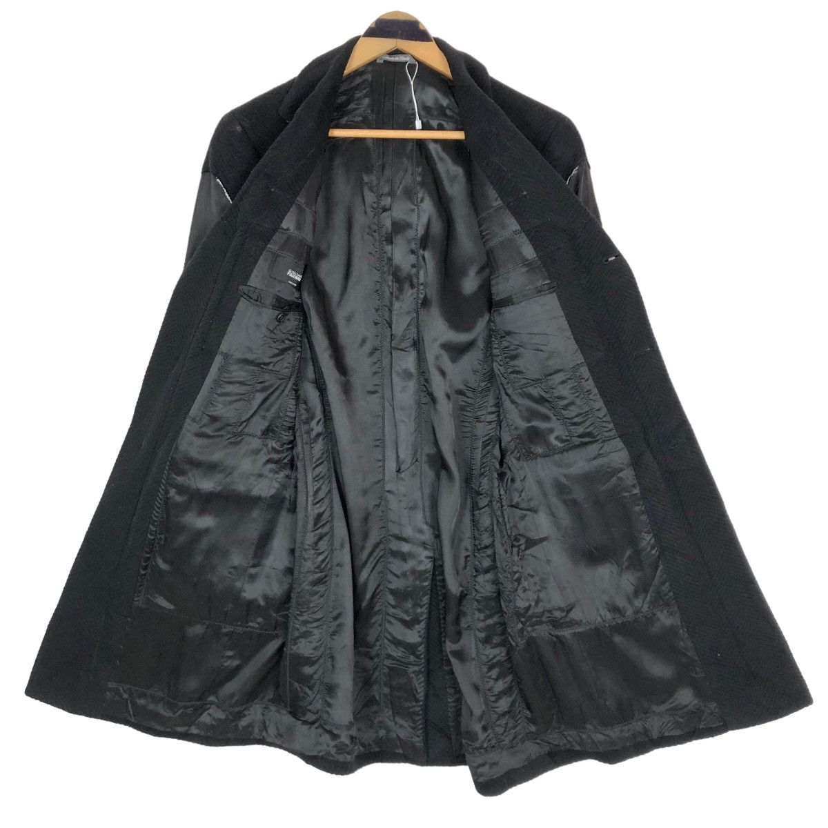 Giuliano Fujiwara Vintage Giuliano Fujiwara Deconstructed Wool Long Coat Size US S / EU 44-46 / 1 - 10 Thumbnail