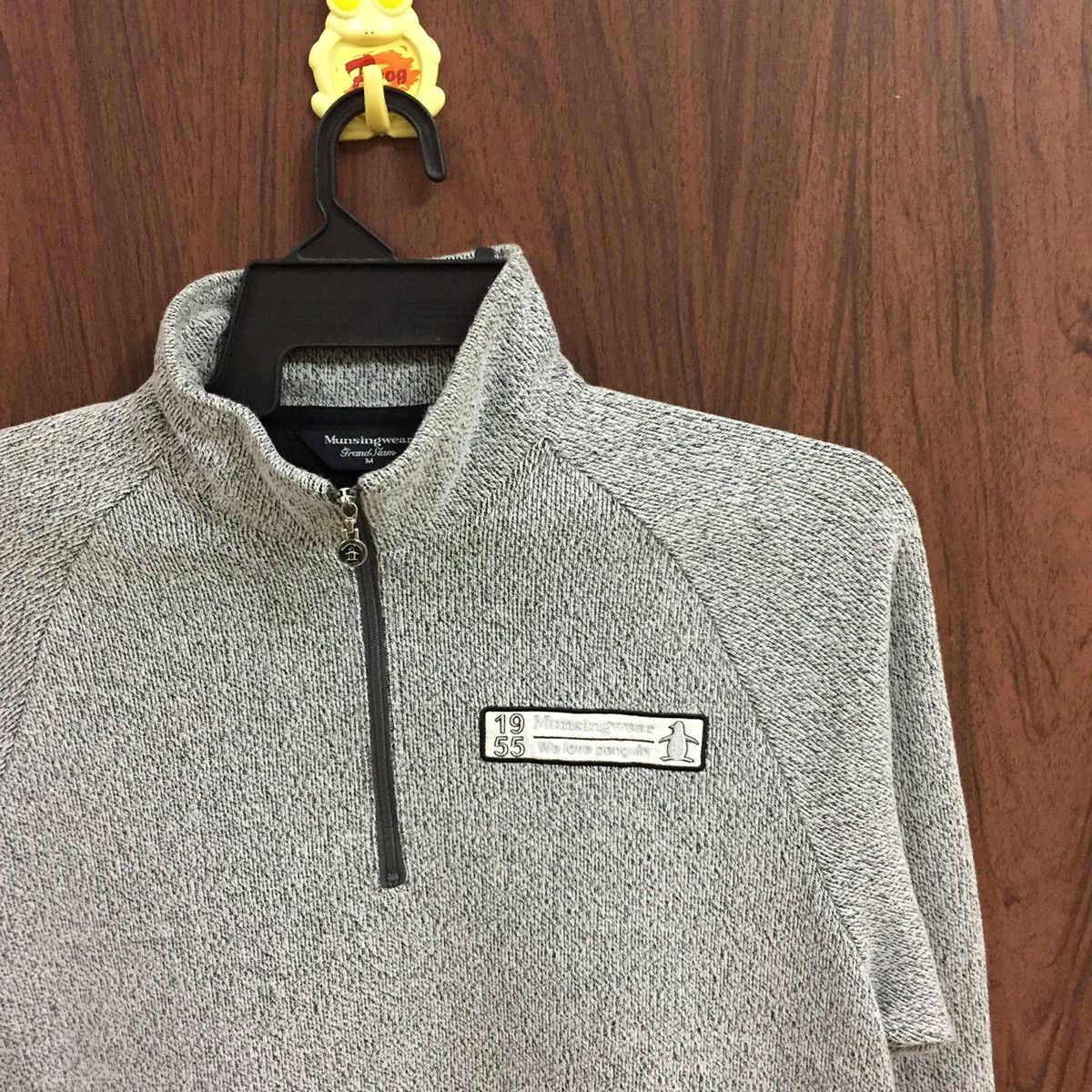 Grand Slam Munsingwear sweatshirt big logo embroidered size M Size US M / EU 48-50 / 2 - 3 Thumbnail