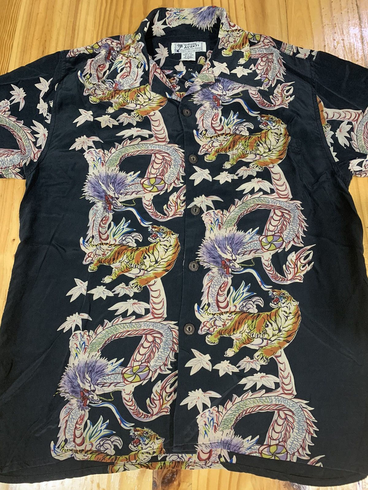 Other Avanti Japanese Culture Silk Hawaiian Shirt Size US S / EU 44-46 / 1 - 5 Thumbnail
