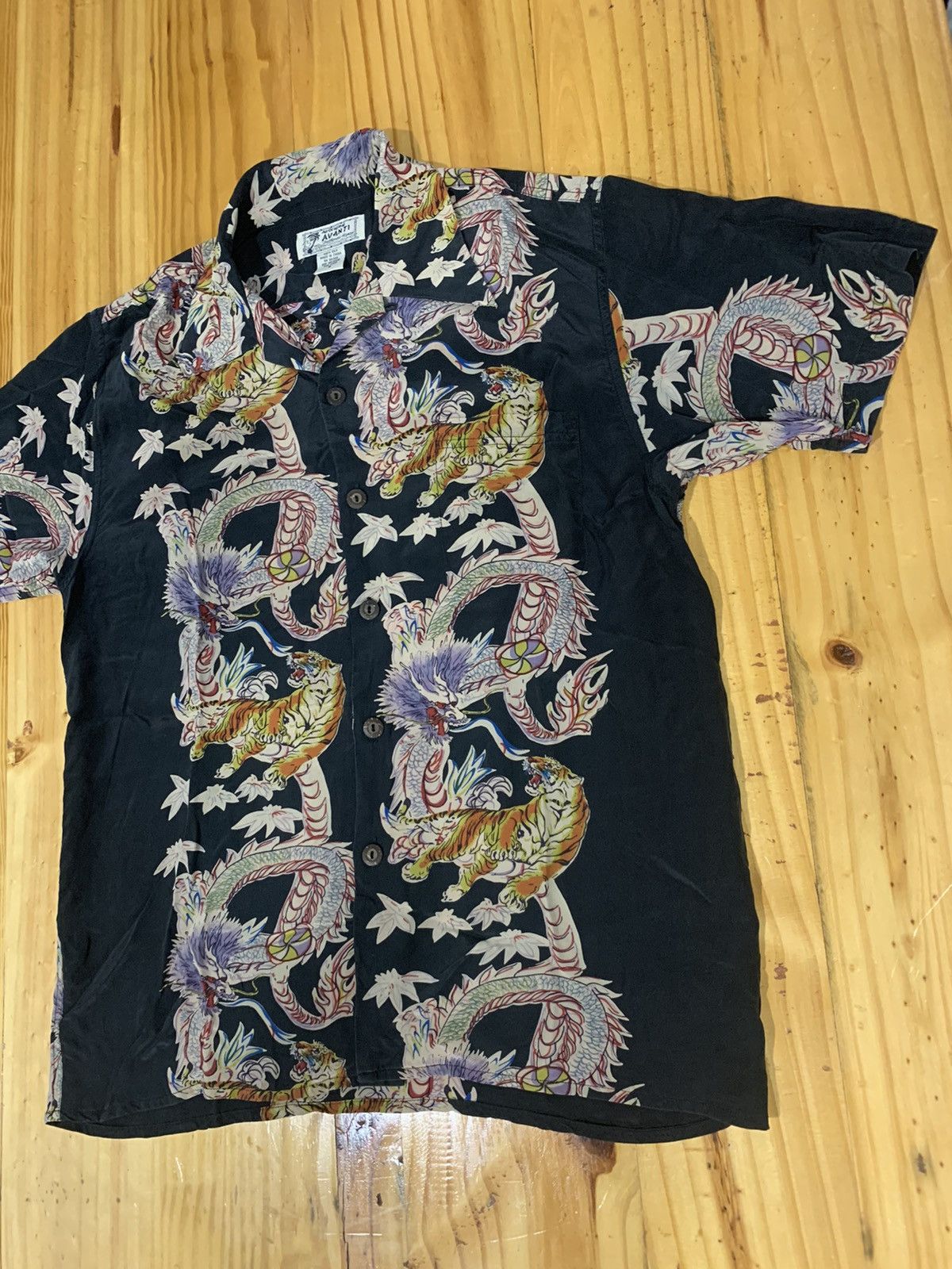 Other Avanti Japanese Culture Silk Hawaiian Shirt Size US S / EU 44-46 / 1 - 6 Thumbnail