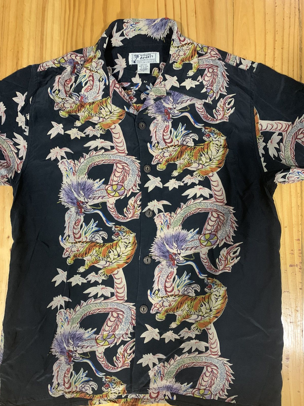 Other Avanti Japanese Culture Silk Hawaiian Shirt Size US S / EU 44-46 / 1 - 8 Thumbnail