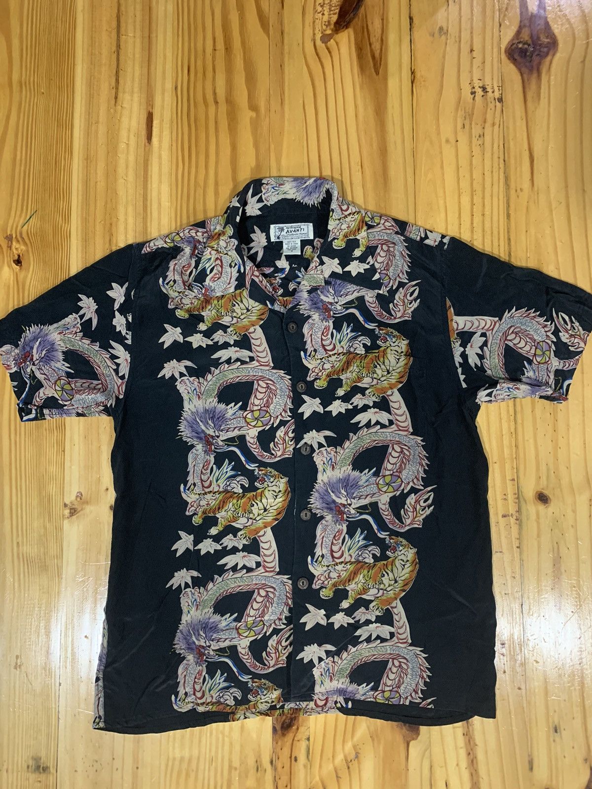 Other Avanti Japanese Culture Silk Hawaiian Shirt Size US S / EU 44-46 / 1 - 4 Thumbnail