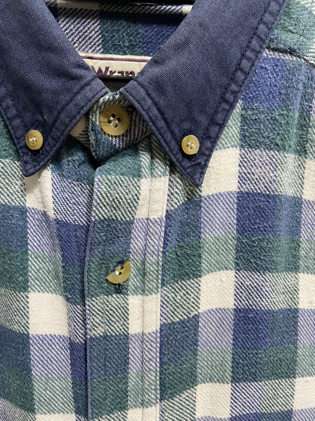 Wrangler Vintage Wrangler Flannel single pocket plaid Size US M / EU 48-50 / 2 - 3 Thumbnail