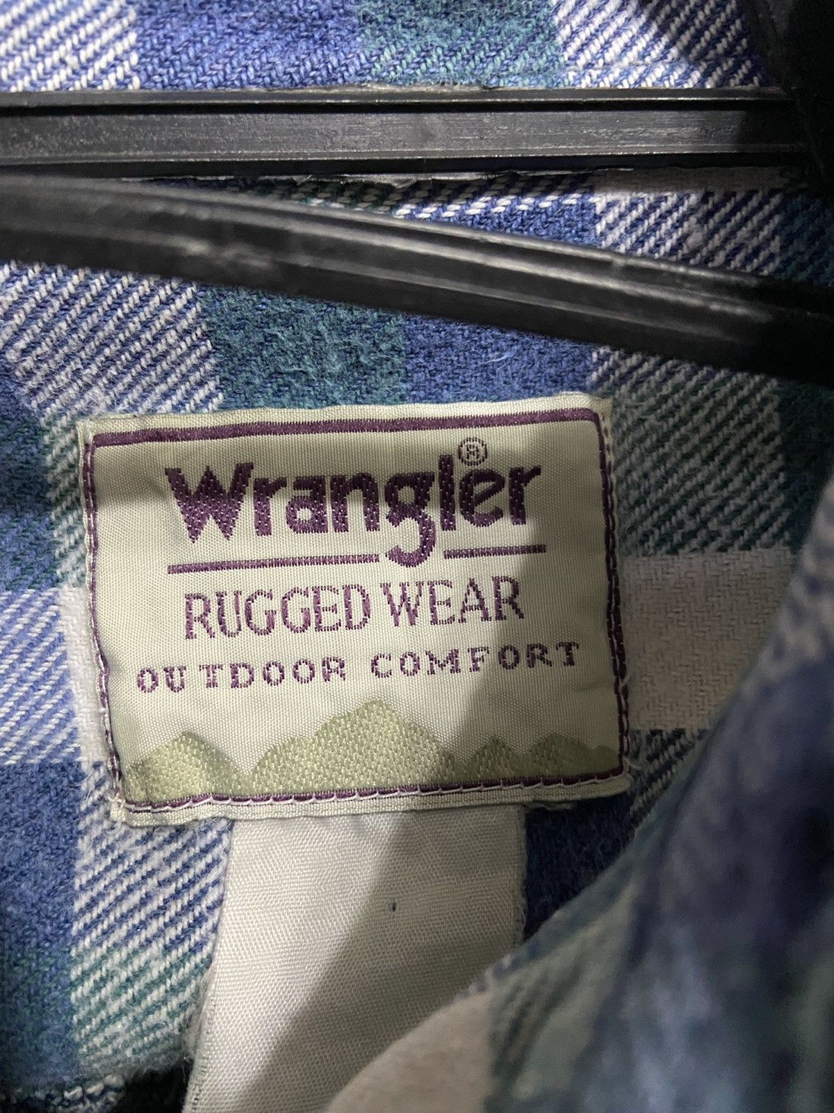 Wrangler Vintage Wrangler Flannel single pocket plaid Size US M / EU 48-50 / 2 - 4 Thumbnail