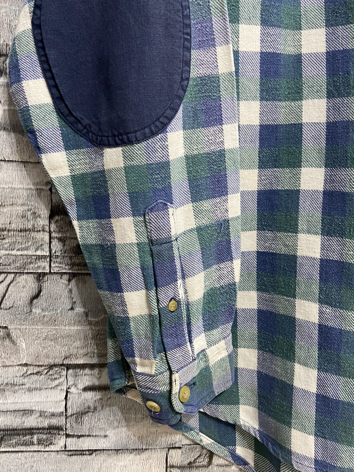 Wrangler Vintage Wrangler Flannel single pocket plaid Size US M / EU 48-50 / 2 - 6 Thumbnail