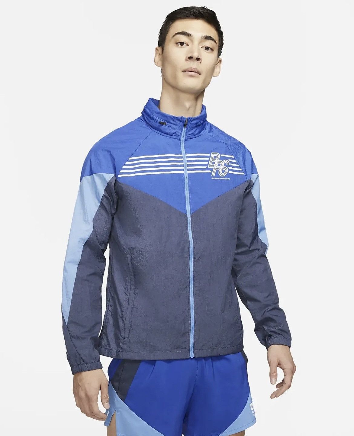 Nike blue ribbon sports jacket sales