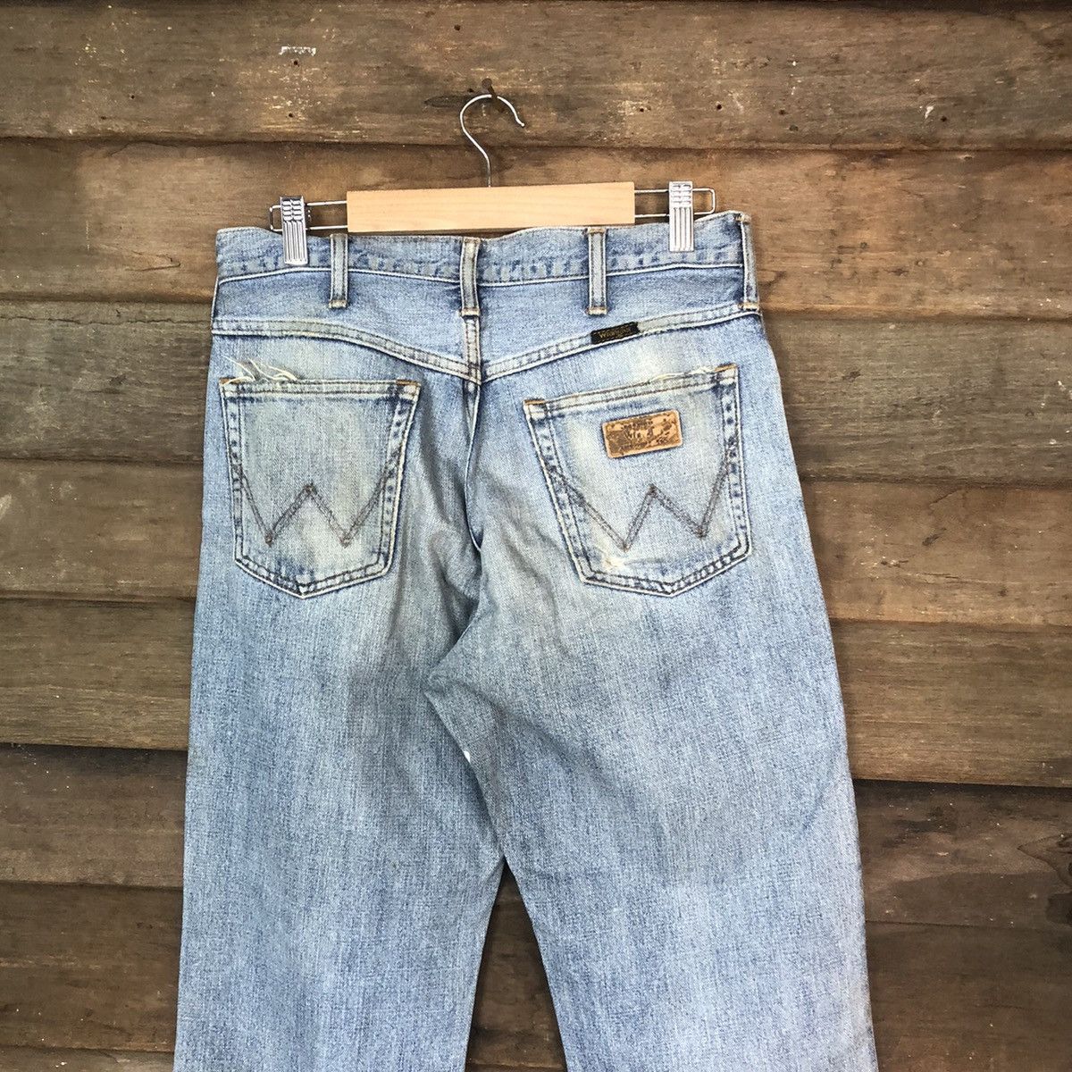 Vintage DLS Wrangler vintage Blue Distressed Denim Pants #BB581 Size US 30 / EU 46 - 11 Thumbnail