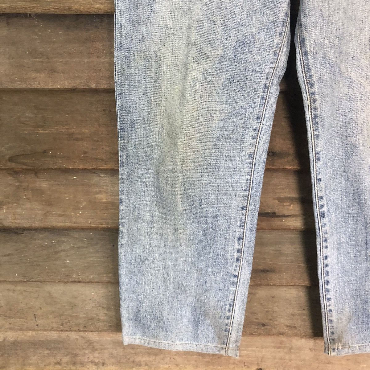 Vintage DLS Wrangler vintage Blue Distressed Denim Pants #BB581 Size US 30 / EU 46 - 6 Thumbnail