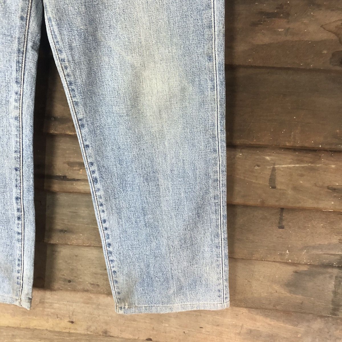 Vintage DLS Wrangler vintage Blue Distressed Denim Pants #BB581 Size US 30 / EU 46 - 7 Thumbnail
