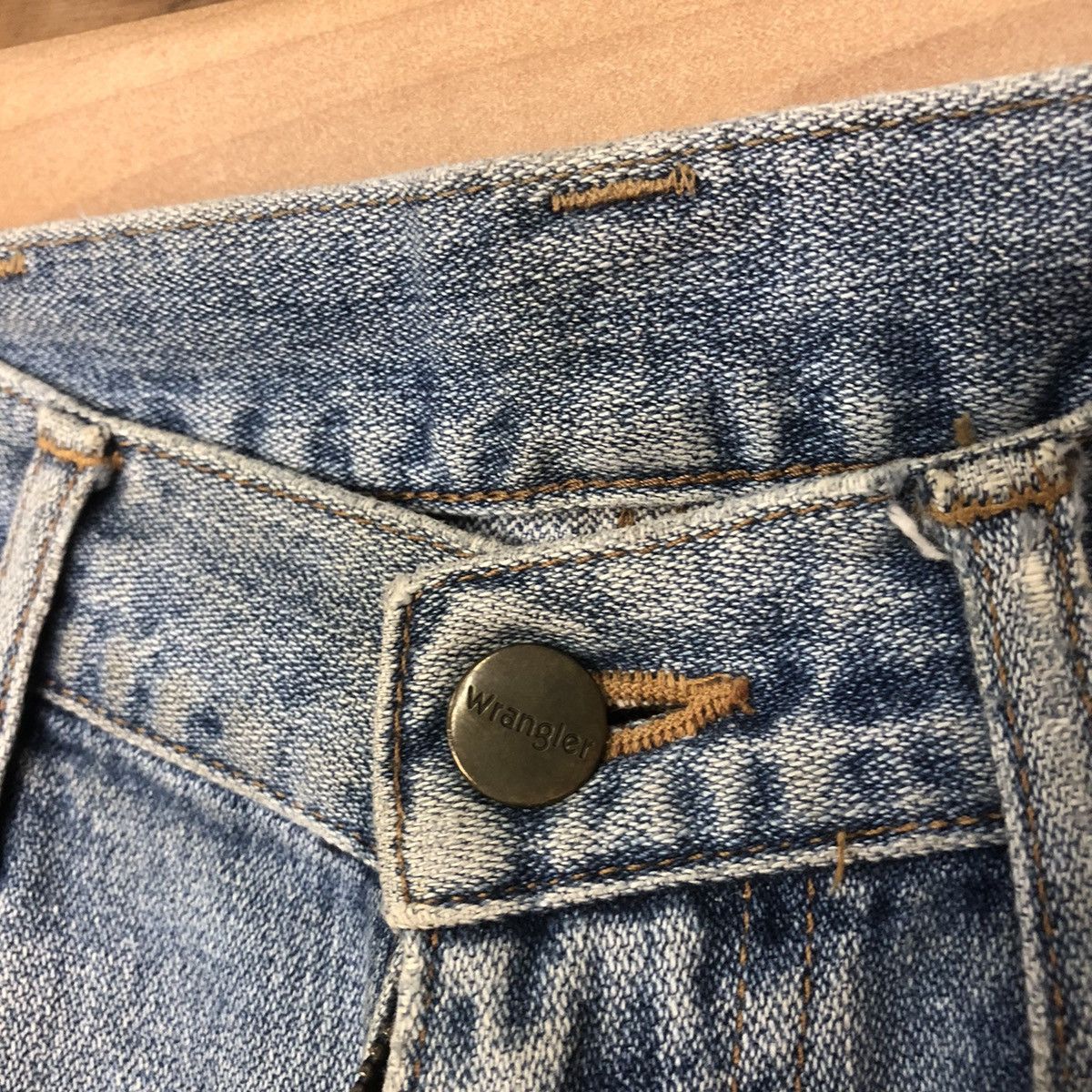 Vintage DLS Wrangler vintage Blue Distressed Denim Pants #BB581 Size US 30 / EU 46 - 9 Thumbnail