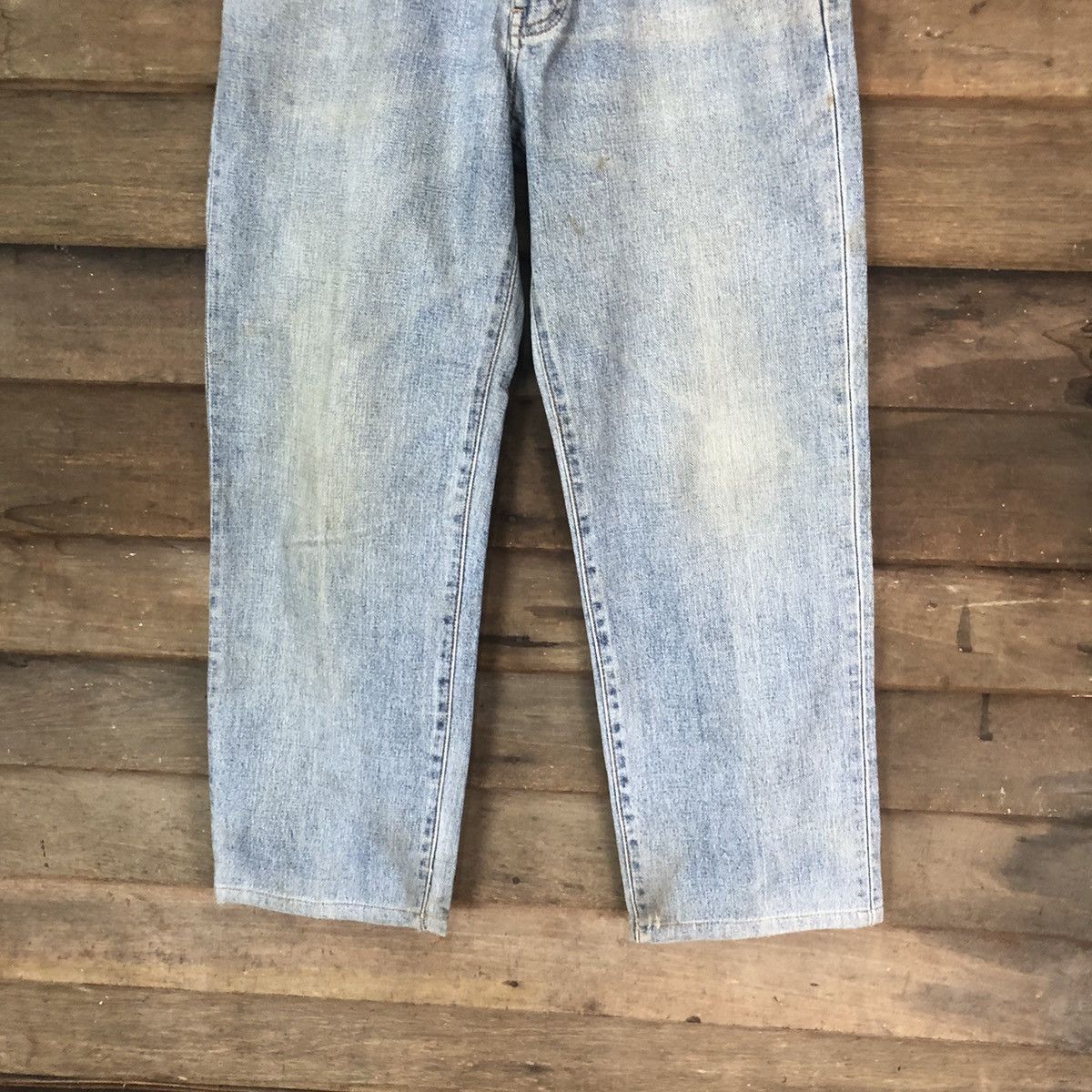 Vintage DLS Wrangler vintage Blue Distressed Denim Pants #BB581 Size US 30 / EU 46 - 3 Thumbnail