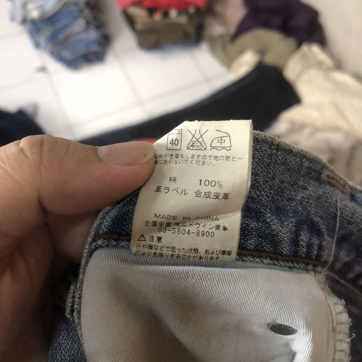 Vintage DLS Wrangler vintage Blue Distressed Denim Pants #BB581 Size US 30 / EU 46 - 18 Thumbnail