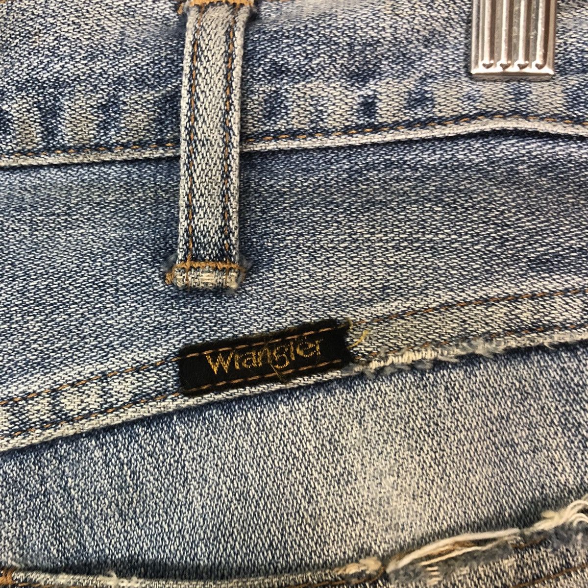 Vintage DLS Wrangler vintage Blue Distressed Denim Pants #BB581 Size US 30 / EU 46 - 15 Thumbnail
