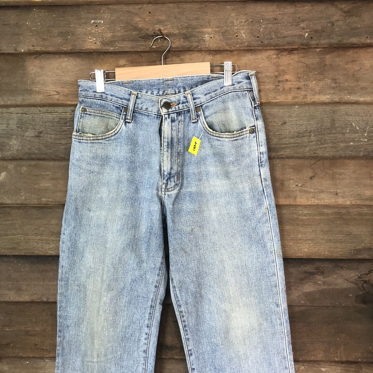 Vintage DLS Wrangler vintage Blue Distressed Denim Pants #BB581 Size US 30 / EU 46 - 2 Thumbnail