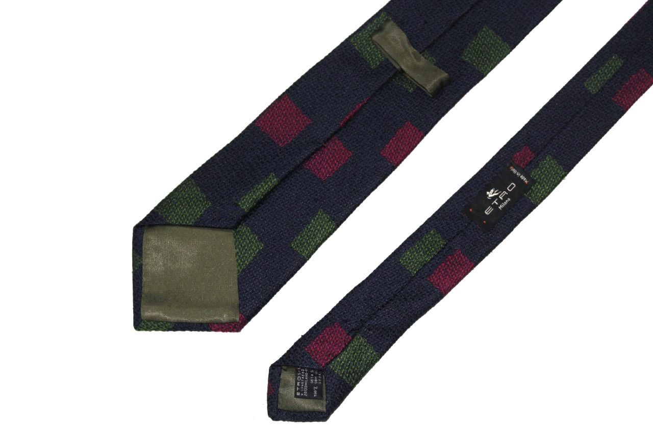 Etro Etro Milano Knit Silk Necktie Size ONE SIZE - 5 Thumbnail