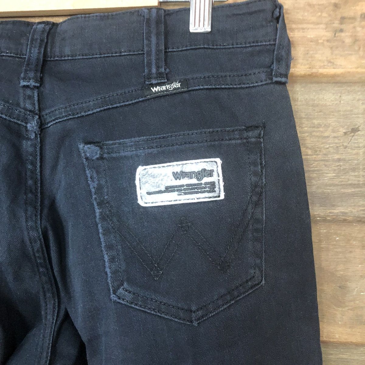 Vintage DLS Wrangler vintage Black Denim Pants #BB544 Size US 30 / EU 46 - 14 Thumbnail